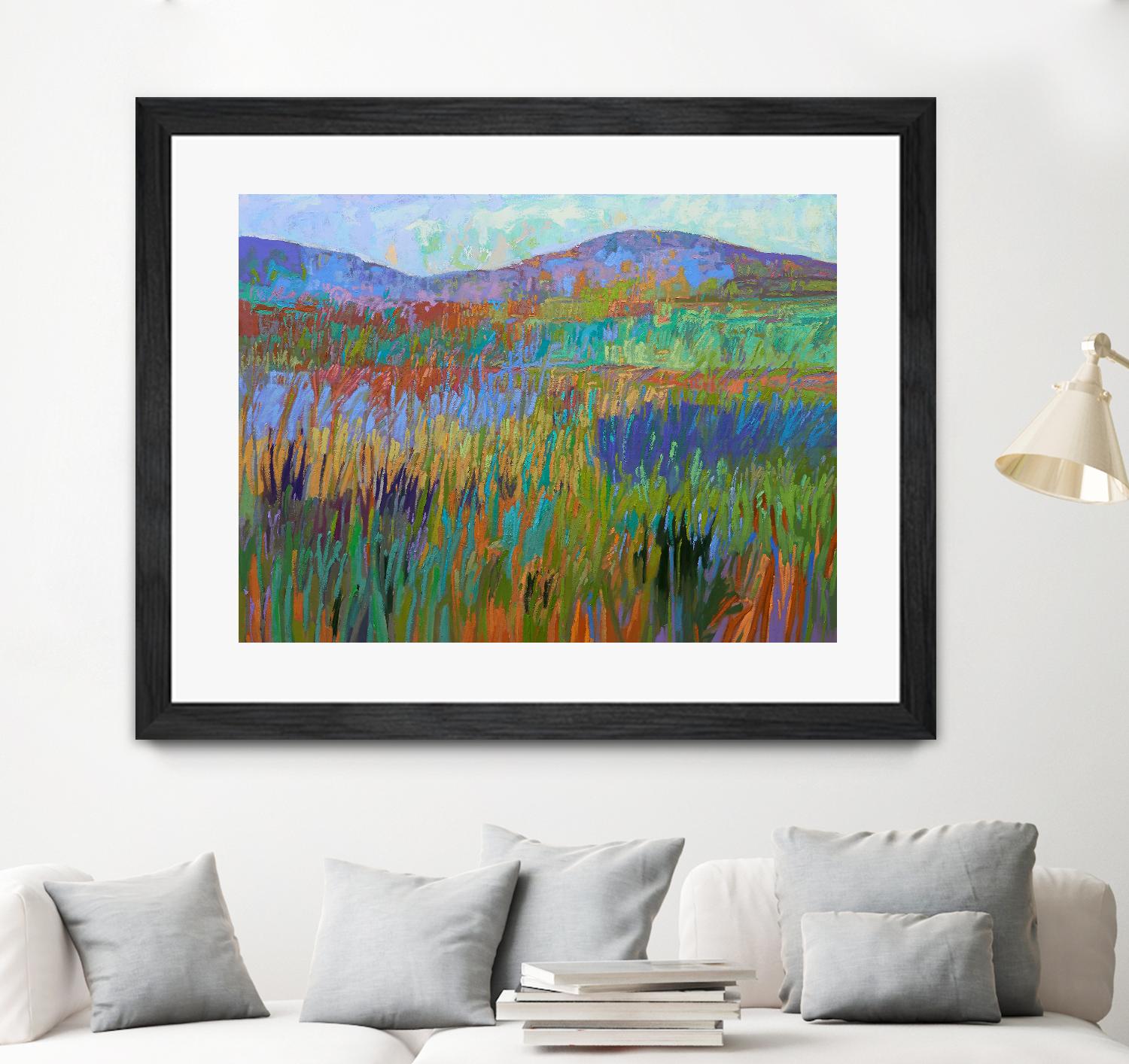 Color Field No. 68 by Jane Schmidt on GIANT ART - multicolor landscapes; contemporary
