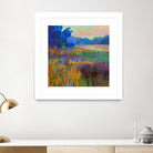 Pastoral XV by Jane Schmidt on GIANT ART - multicolor landscapes; contemporary