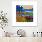 Pastoral XV by Jane Schmidt on GIANT ART - multicolor landscapes; contemporary