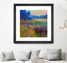 Pastoral XV by Jane Schmidt on GIANT ART - multicolor landscapes; contemporary