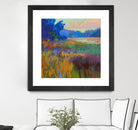 Pastoral XV by Jane Schmidt on GIANT ART - multicolor landscapes; contemporary