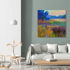 Pastoral XV by Jane Schmidt on GIANT ART - multicolor landscapes; contemporary