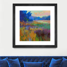 Pastoral XV by Jane Schmidt on GIANT ART - multicolor landscapes; contemporary