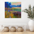 Pastoral XV by Jane Schmidt on GIANT ART - multicolor landscapes; contemporary