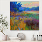 Pastoral XV by Jane Schmidt on GIANT ART - multicolor landscapes; contemporary