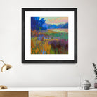 Pastoral XV by Jane Schmidt on GIANT ART - multicolor landscapes; contemporary