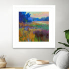 Pastoral XV by Jane Schmidt on GIANT ART - multicolor landscapes; contemporary