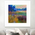 Pastoral XV by Jane Schmidt on GIANT ART - multicolor landscapes; contemporary