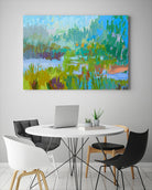 Southern Charm II by Jane Schmidt on GIANT ART - multicolor landscapes; contemporary