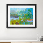 Southern Charm II by Jane Schmidt on GIANT ART - multicolor landscapes; contemporary
