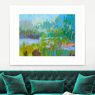Southern Charm II by Jane Schmidt on GIANT ART - multicolor landscapes; contemporary