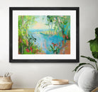Eternal Summer by Angela Saxon on GIANT ART - multicolor coastal; landscapes; contemporary