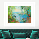 Eternal Summer by Angela Saxon on GIANT ART - multicolor coastal; landscapes; contemporary
