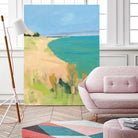 Sleeping Bear Point by Angela Saxon on GIANT ART - multicolor coastal; landscapes; contemporary