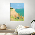 Sleeping Bear Point by Angela Saxon on GIANT ART - multicolor coastal; landscapes; contemporary