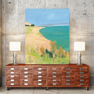 Sleeping Bear Point by Angela Saxon on GIANT ART - multicolor coastal; landscapes; contemporary