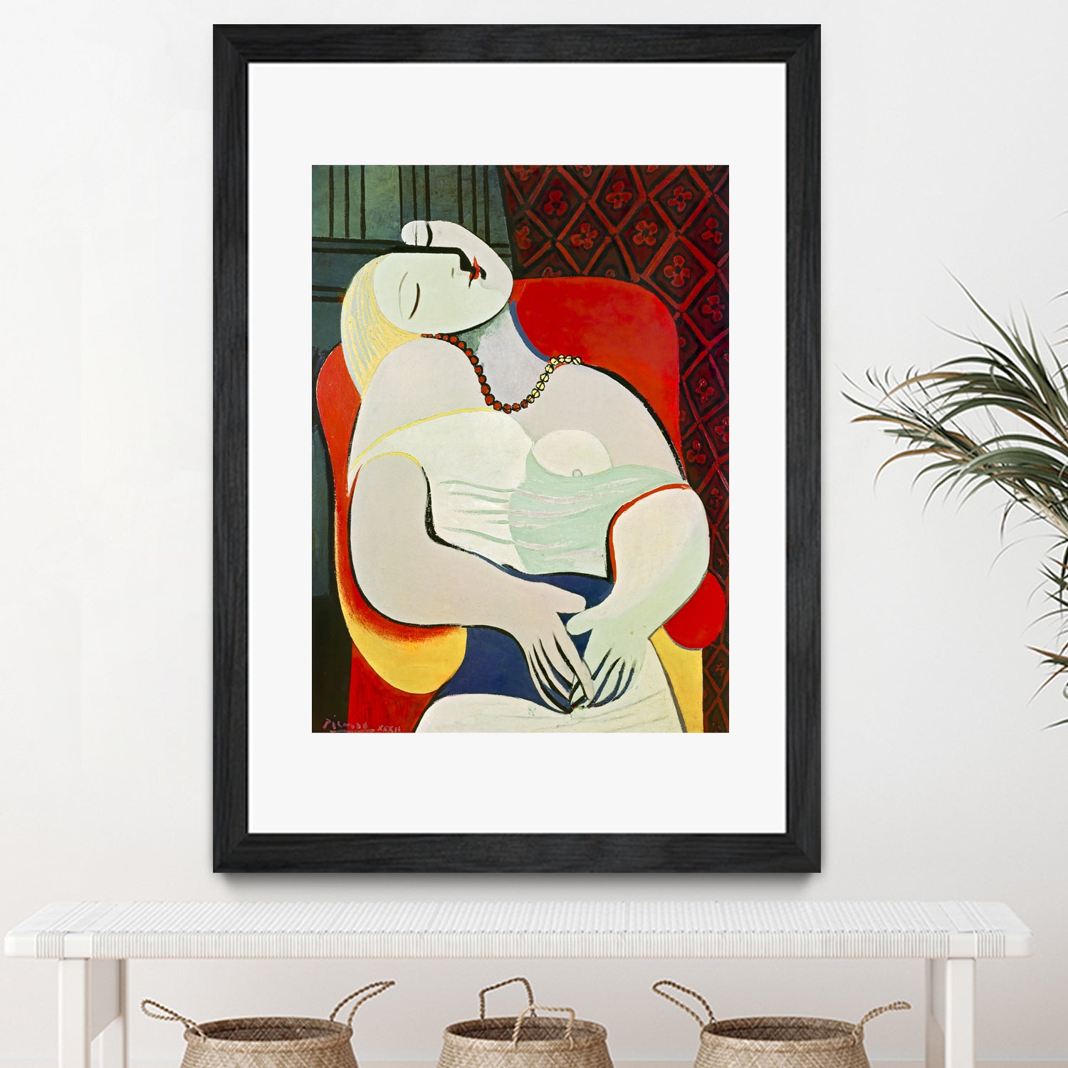 The Dream, 1932 by Pablo Picasso on GIANT ART - red masters picasso