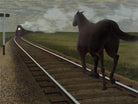 Horse and Train, 1954 by Alex  Colville on GIANT ART - masters