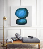 WEIGHTED by Marvin on GIANT ART - blue abstract