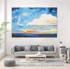 Tranquility by Judith D'Agostino on GIANT ART - white landscape