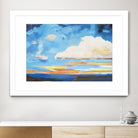 Tranquility by Judith D'Agostino on GIANT ART - white landscape