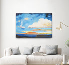 Tranquility by Judith D'Agostino on GIANT ART - white landscape