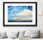 Tranquility by Judith D'Agostino on GIANT ART - white landscape