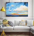 Tranquility by Judith D'Agostino on GIANT ART - white landscape