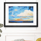 Tranquility by Judith D'Agostino on GIANT ART - white landscape