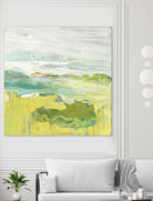 From The Shore II by Grace Rowman on GIANT ART - yellow abstract