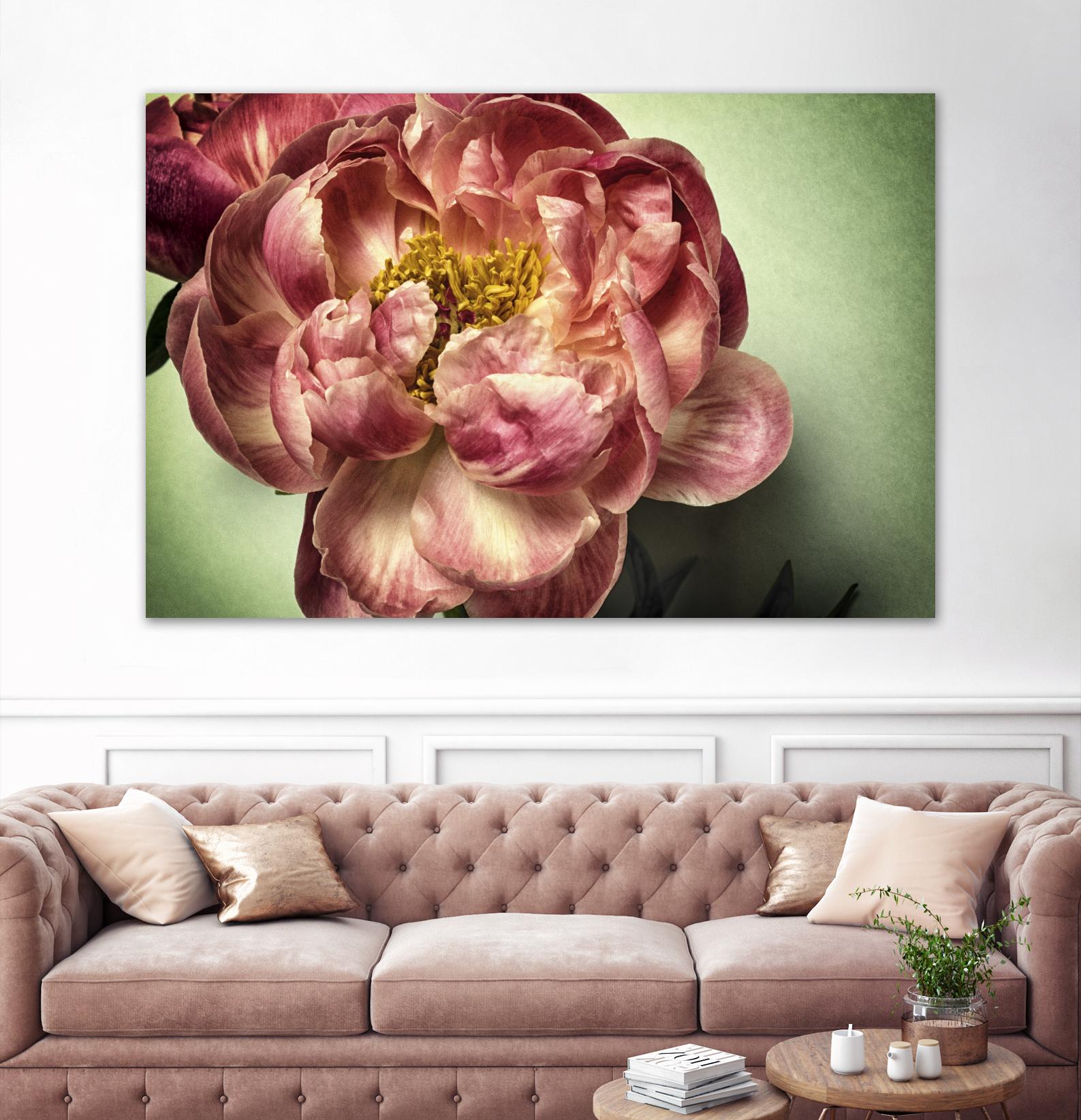 Standing in the Sun III by Jennifer Beavers on GIANT ART - green floral