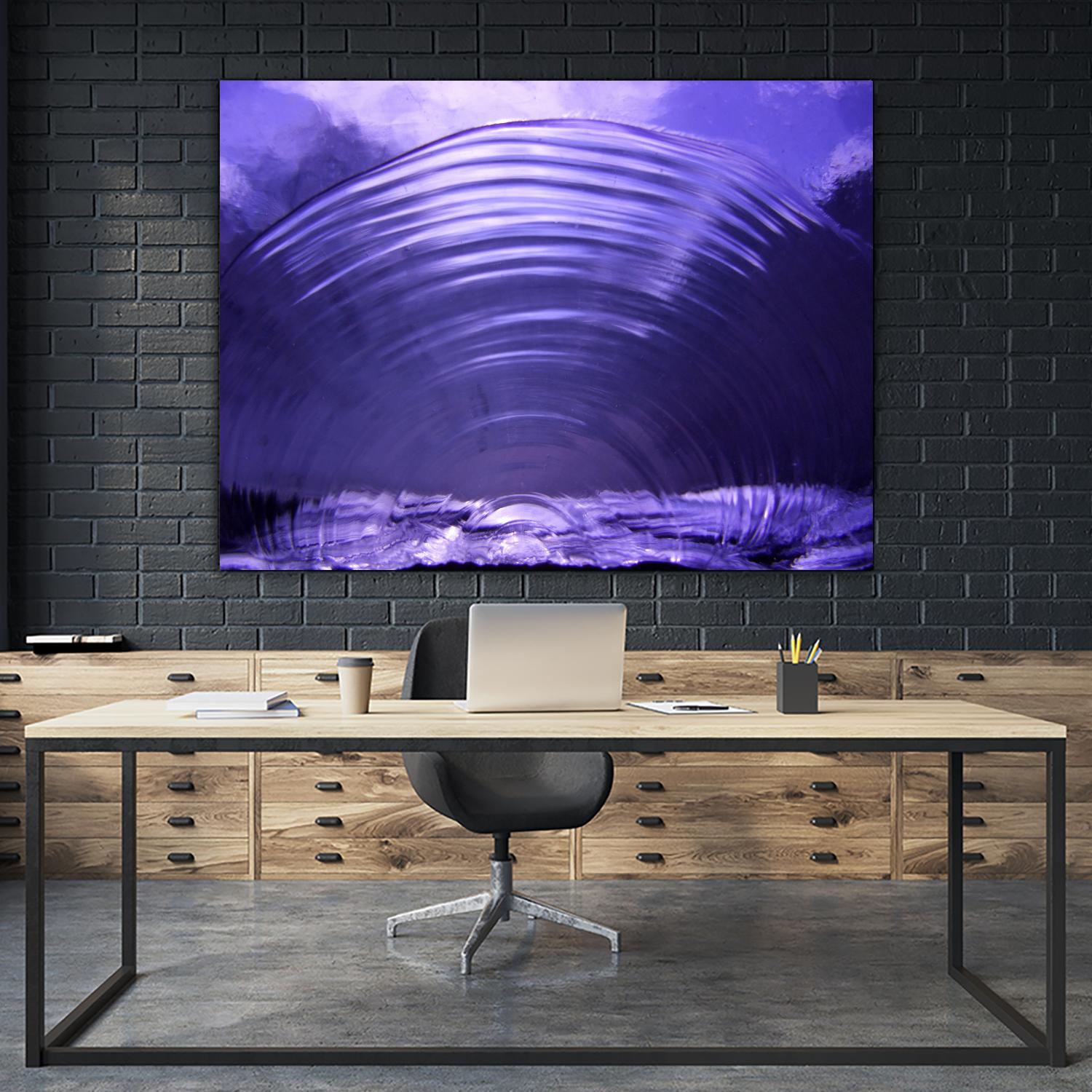 Ripple by Jim Christensen on GIANT ART - black nature