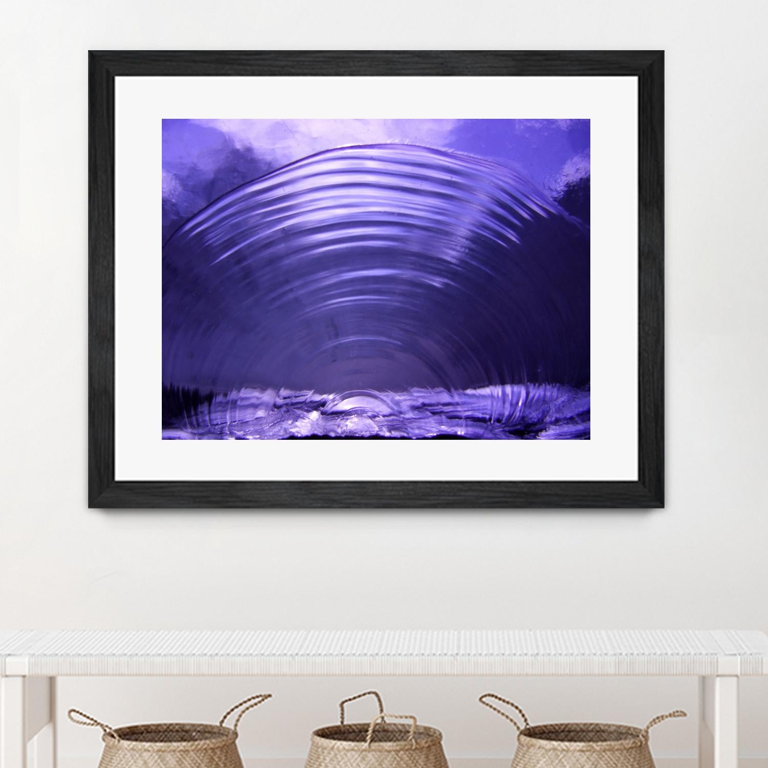 Ripple by Jim Christensen on GIANT ART - black nature