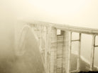 Misty Bridge by Dennis Frates on GIANT ART - grey photo art