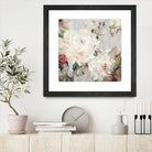 Big Bouquette III by Ella K on GIANT ART - red floral