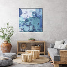 Drift II by Eva Watts on GIANT ART - cyan wildlife