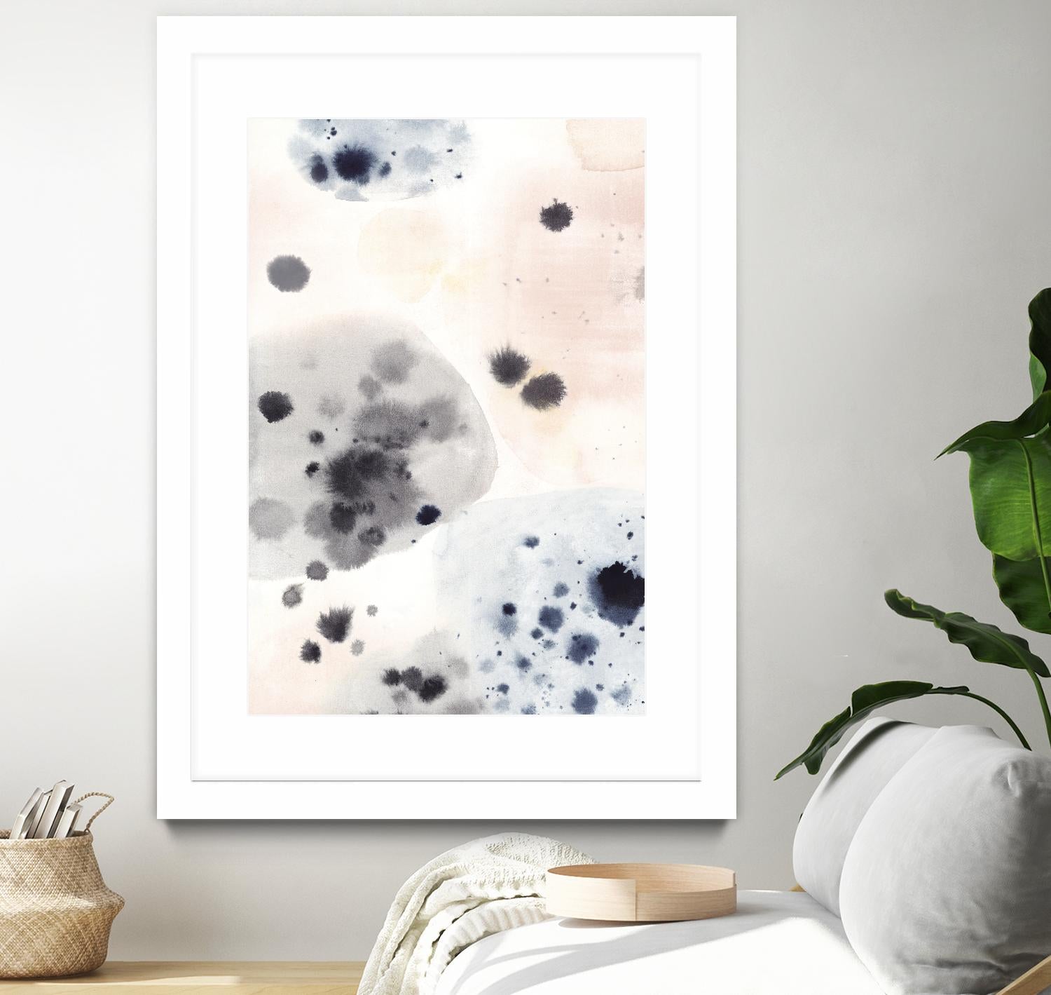 Islands II by Isabelle Z on GIANT ART - black abstract