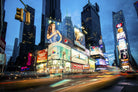 Times Square Rays of Light  III by Guilliame Gaudet on GIANT ART - black city scene