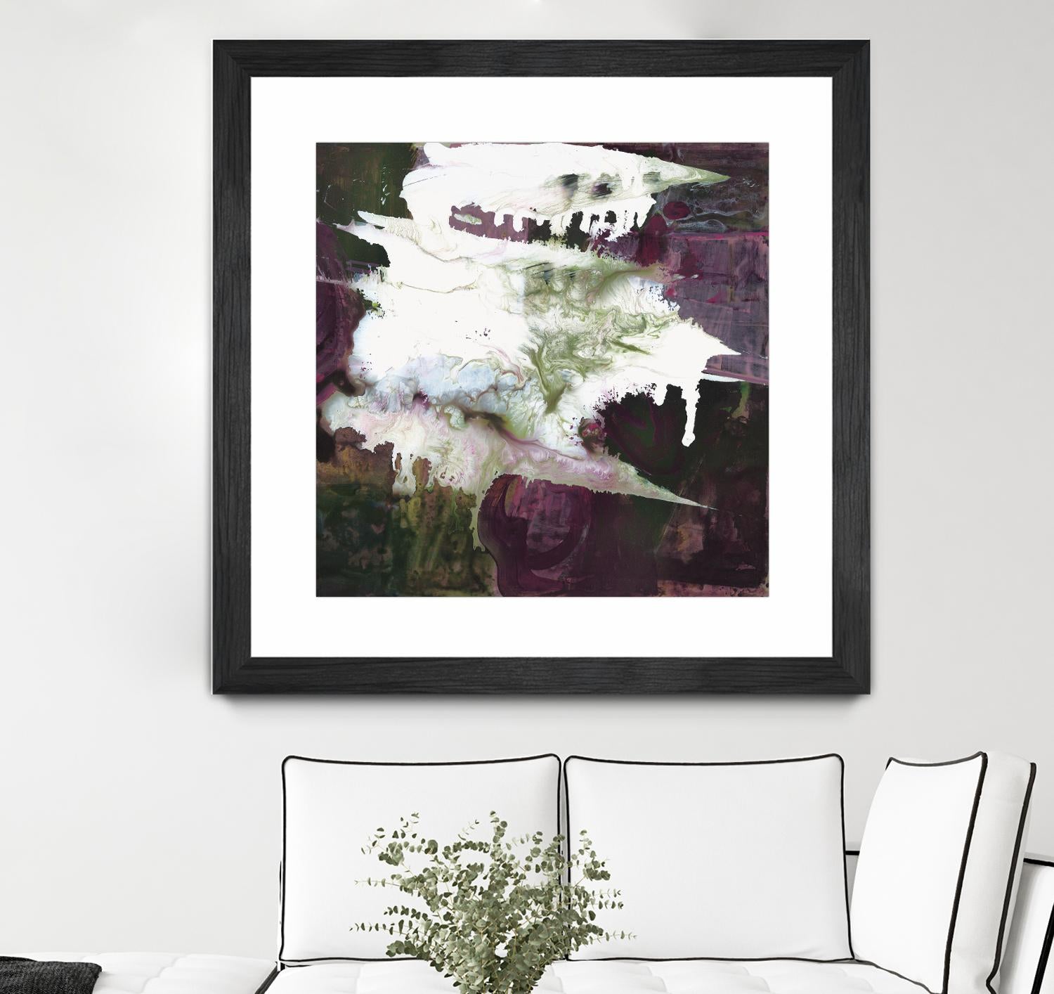 Departures by Bianka Guna on GIANT ART - purple abstract
