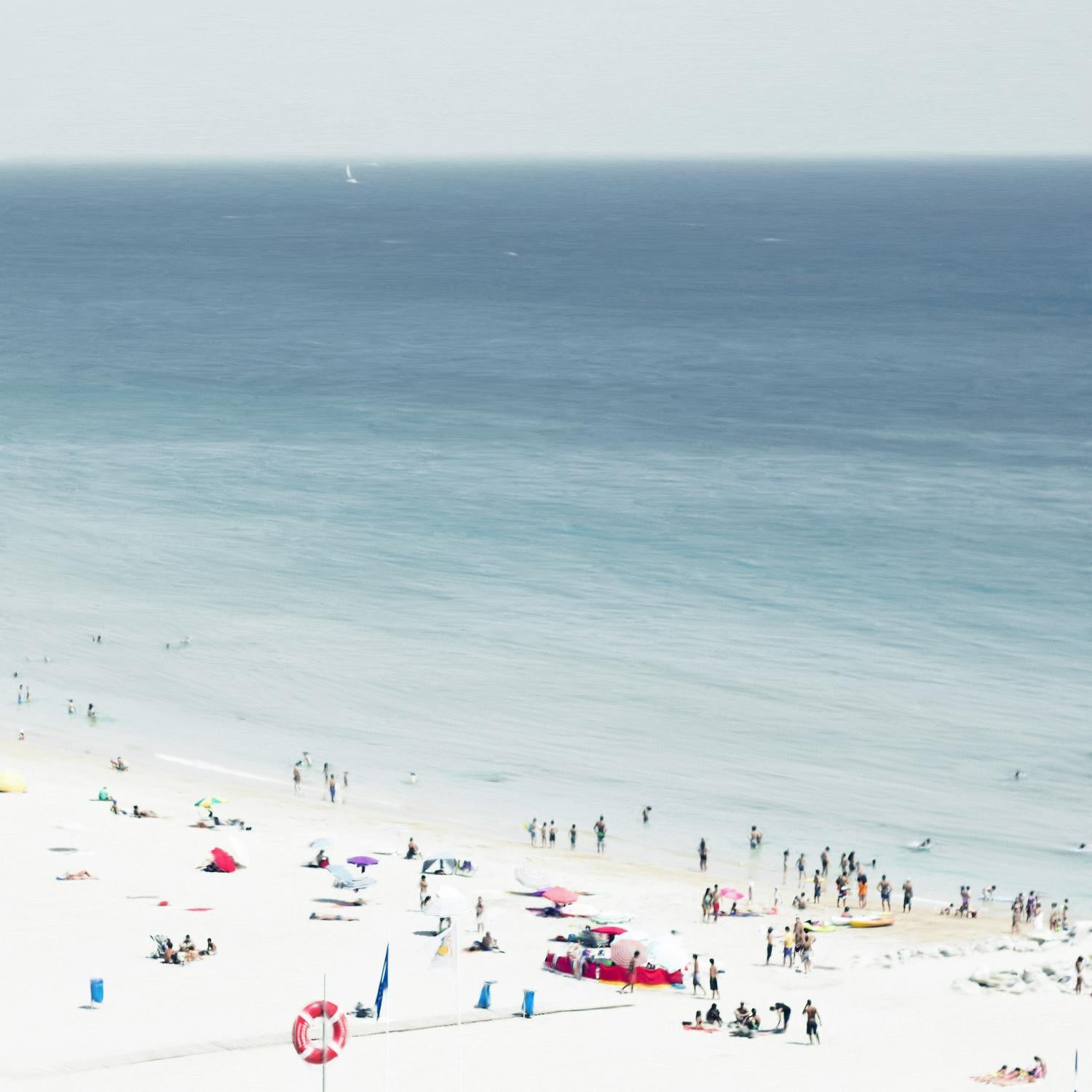 Sesimbra II by Ingrid Beddoes on GIANT ART - white sea scene