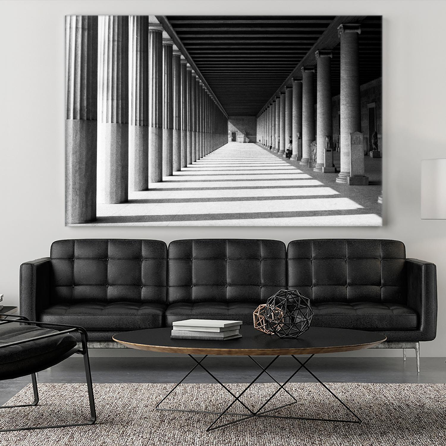 Agora by Jeffrey Berman on GIANT ART - white architectural