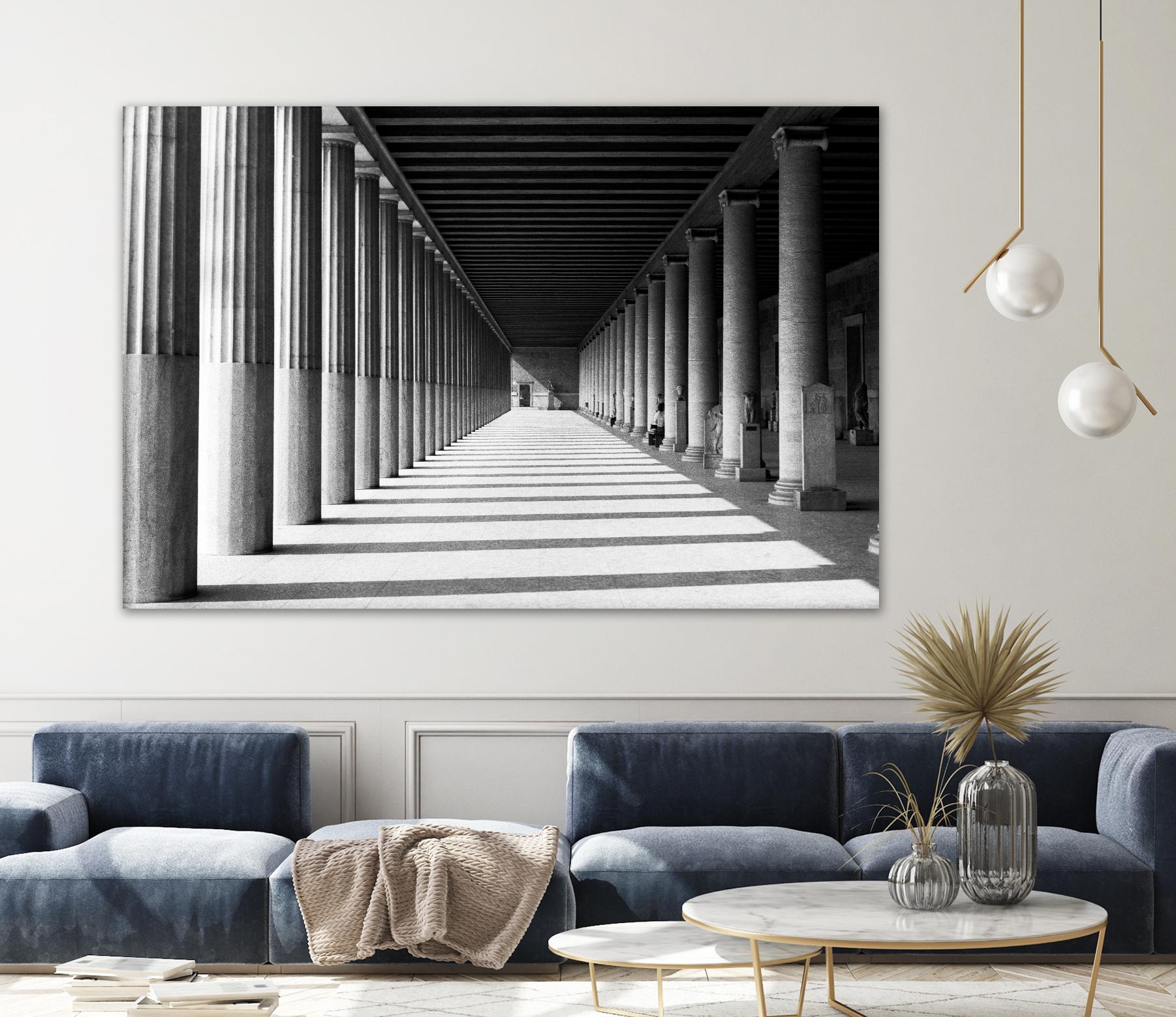 Agora by Jeffrey Berman on GIANT ART - white architectural