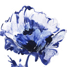 Indigo Flower I by Valeria Mravyan on GIANT ART - white floral