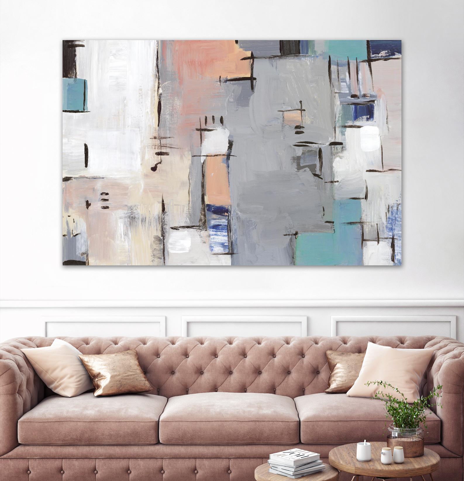 Intertwining Grid II by Lera on GIANT ART - abstract
