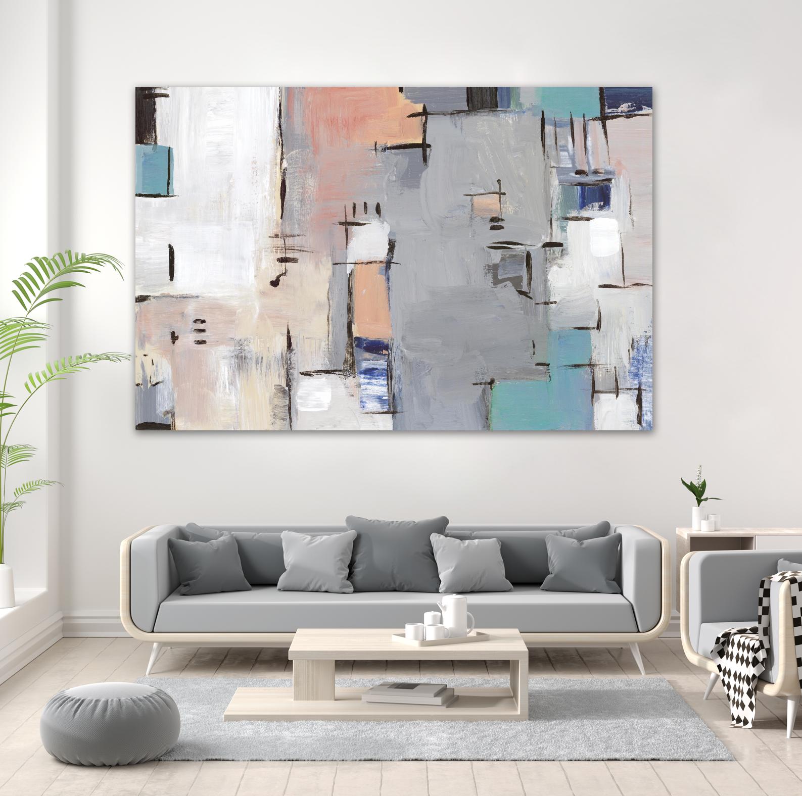 Intertwining Grid II by Lera on GIANT ART - abstract