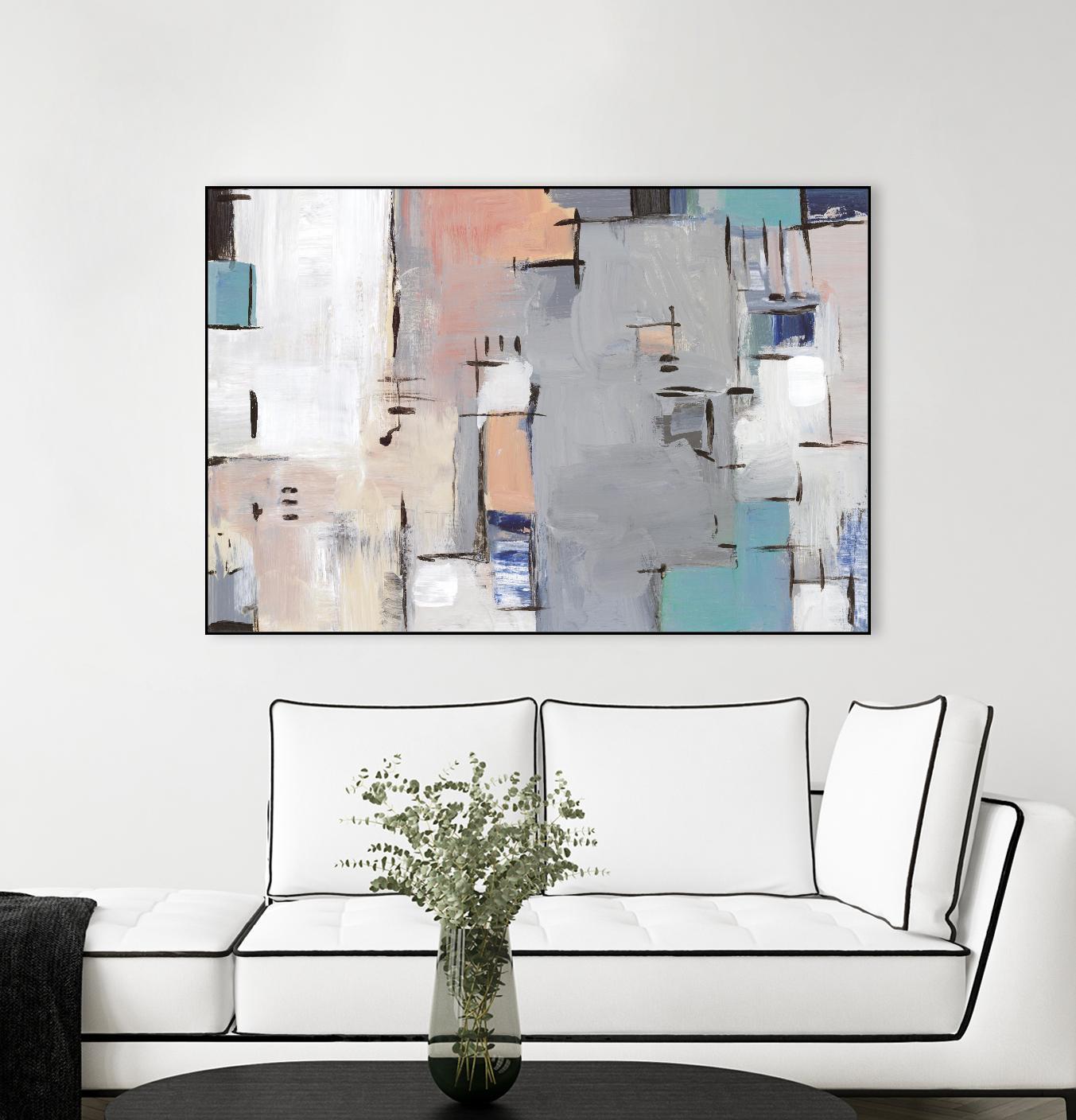Intertwining Grid II by Lera on GIANT ART - abstract