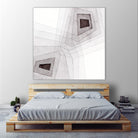 Meld III by Nikki Galapon on GIANT ART - white contemporary