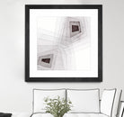 Meld III by Nikki Galapon on GIANT ART - white contemporary