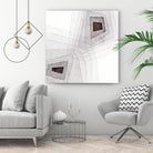 Meld III by Nikki Galapon on GIANT ART - white contemporary