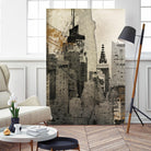 New York Local by Irena Orlov on GIANT ART - black city scene